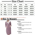 thumbnail image 3 of Erwazi Women Robe Fleece Plush Soft Fuzzy Cozy Warm Lightweight Bathrobe House Long Robe for Women, 3 of 3