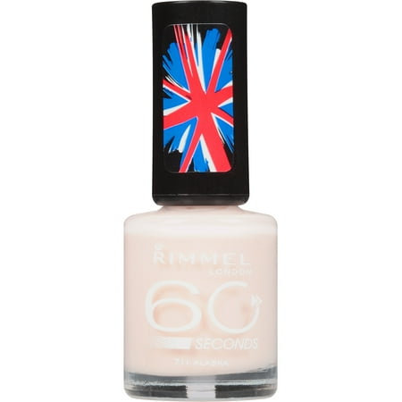 Rimmel London 60 Seconds Nail Polish, 711 Alaska, 0.27 fl oz - Walmart.com