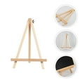 thumbnail image 6 of TAILTOSS Wood Easel Khaki for Picture Rack Small Studio 6Pcs 7.9*5.5*0.8In, 6 of 8