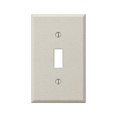 thumbnail image 1 of C982TAL 1 Toggle Pro-Light Almond Wrinkle Stamped Steel Wall Plate, 1 of 1
