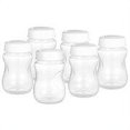 thumbnail image 1 of botellas de leche materna con tapa a prueba de fugas, cuello ancho, sin BPA, 180 ml/6,1 oz, botella de almacenamiento para recolección de leche materna para el hogar, el trabajo y los viajes, 1 of 10