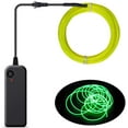 thumbnail image 1 of Wire Neon Light Cord EL Cable Neon Wire For Halloween Christmas Parties And Party Lighting (Green, 5m), 1 of 7