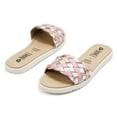 thumbnail image 7 of Old Soles Girls Monarco Leather Slides, Copper \ Silver \ Pearlised Pink,36 EU (4 US) M US, 7 of 7