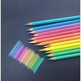 thumbnail image 2 of Kores - Kolores Pastel 24 lápices de colores, forma triangular, lápices de colores con tonos pastel, 2 of 10