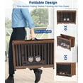 Aivituvin Dog Crate Furniture Foldable Wooden Dog Kennel Furniture Photo Inspiration