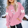 thumbnail image 3 of Bows pour Filles, Haut à Manches Longues Col Rond pour Garçons et Filles, Sweat à Capuche pour Enfants, 3 of 6