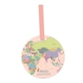 thumbnail image 1 of Etiqueta de de mapa, accesorios de viaje, etiqueta para mochila, etiqueta de , mujeres y hombres rosado Zulema Etiqueta del equipaje, 1 of 8