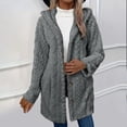 thumbnail image 4 of Sale 2024 Winter Coats for Women,Winter Fashion Favorites: Discounted Plus Size Winter Coats for Women,Women Coats Winter Clearance - Gray XXL, 4 of 9