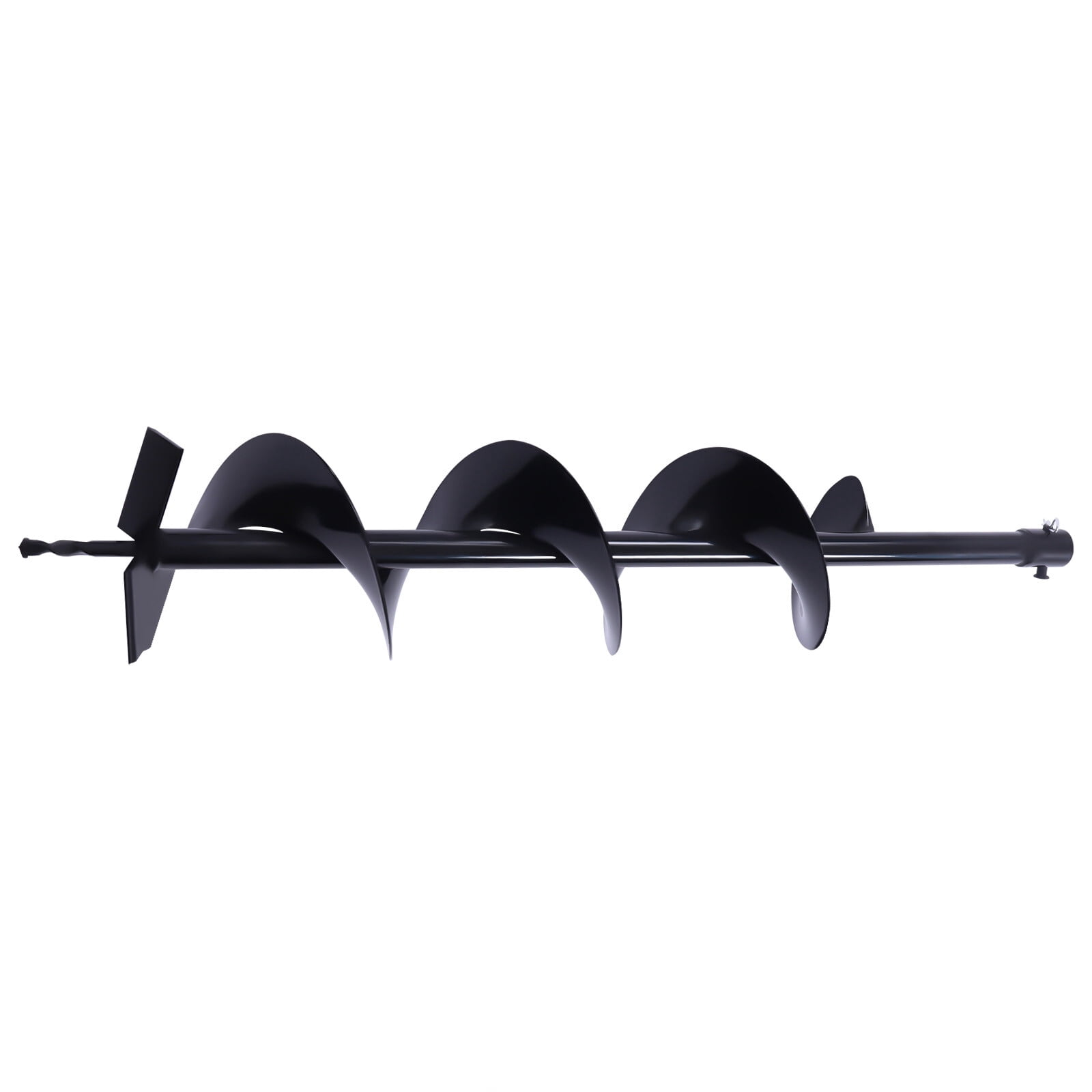 4-inch Earth Auger Drill Bit Post Hole Drill Bit Replacement for Fence Ground Drill Bit Garden Tree Planting