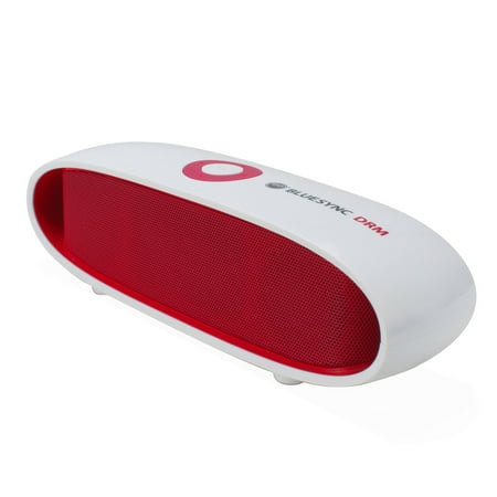 GOgroove Premium Lightweight Rechargeable Bluetooth Speaker BlueSYNC DRM with 10-Hour Battery and Integrated Microphone (Red) - Works With Sony , Nokia , Huawei , Acer , ASUS , Beats Music and (Best 5.1 Speakers For Music)