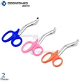 thumbnail image 2 of 3 Pcs Pink, Orange & Blue Utility Emt Shear Trauma Shears Scissors 7.25", 2 of 2