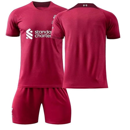 Liverpool Jersey 22/23 No Number Football Jersey Football Kits Kids