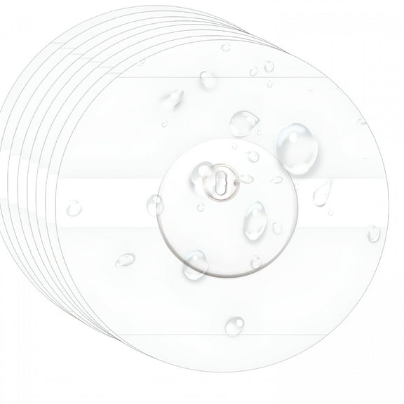 QARUN 2026 New Waterproof Sensor Covers for Libre 3,55 Pack Freestyle Libre 3 Adhesive Patches,Transparent Cgm Overpatch Tape Lasting to 14 Days-Without Hole