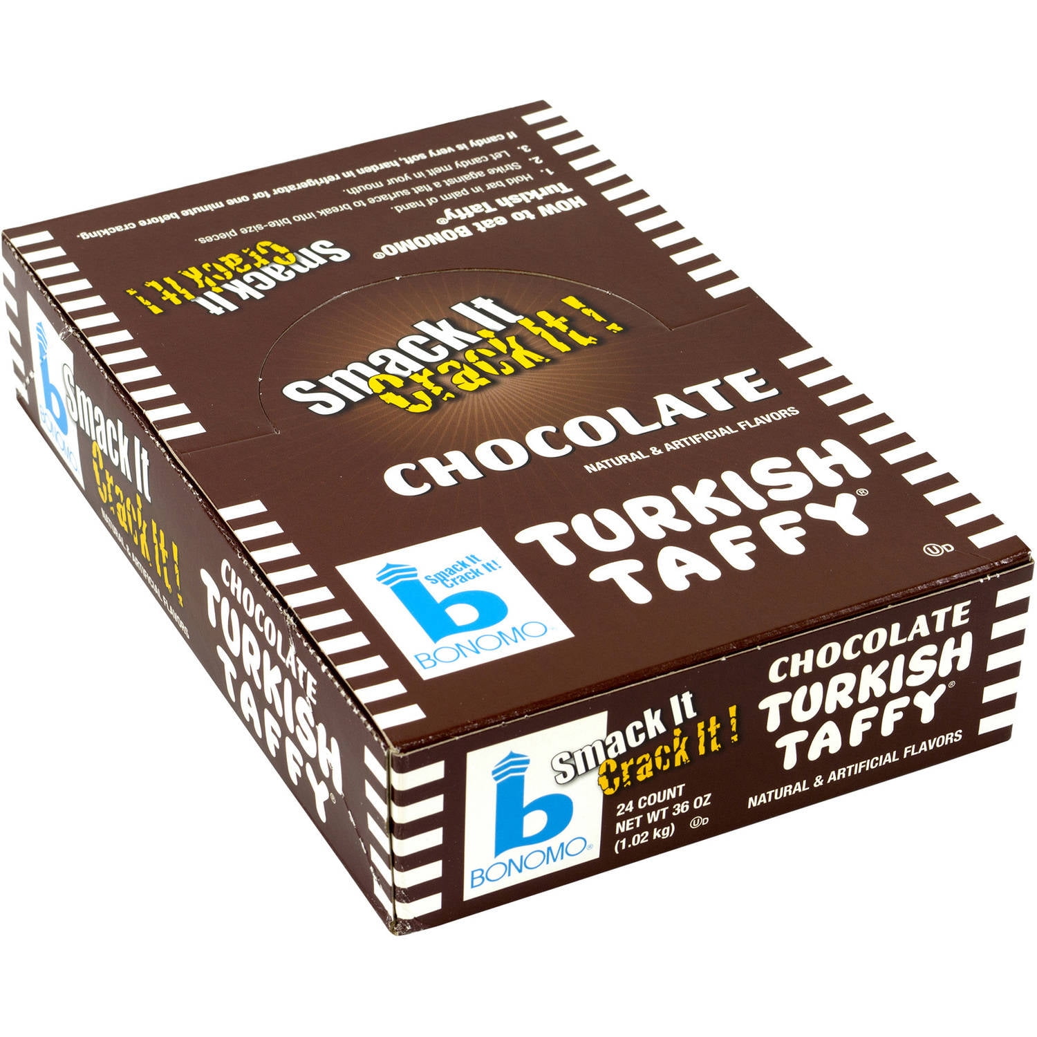 Bonomo Turkish Taffy Bonomo Turkish Taffy, 24 ea