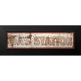 thumbnail image 2 of Murdock, Ramona 14x7 Black Modern Framed Museum Art Print Titled - Gas Station Sign, 2 of 5