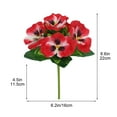 thumbnail image 4 of Msgweeeg Artificial Flowers Indoor Outdoor Flowers Artificial Flower Bridal Bouquets-home Decoration Ornaments-artificial Flowers-wedding Flowers for Wedding and Event Decor, 4 of 6