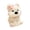 D, variant on Dog Stuffed Animal, 14.96 in Westie Puppy Plush, Cute Hat Dog Plush Toys for Sofa Bed Decor and Gift Giving (White)