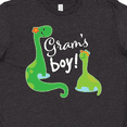 thumbnail image 4 of Inktastic Gram Boy Grandson Gift Dinosaur Youth T-Shirt, 4 of 5