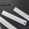 thumbnail image 5 of Aluminum Alloy Ruler Measurement Tool for Tailors Architects Craft Enthusiasts Engineering Drawing Technical Drafting, 5 of 9