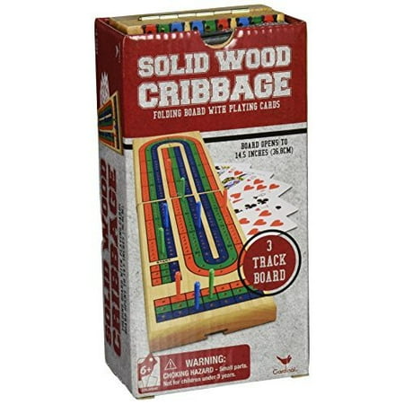 Cribbage Set - Solid Wood Folding Cribbage Set