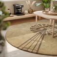 thumbnail image 3 of Round Rugs 4Ft, Country Windmill Round Area Rug Washable Indoor Throw Carpet, Farmhouse Vintage Rustic Farm Barn Soft Non Slip Circle Rug for Kitchen Nursery Room Home Decor Aesthetic, 3 of 8