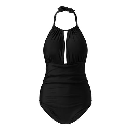 

Suits Sport Push Padded Swimwear Bathing Up Swimsuit Tummy Bikini Swimwear Women Control Vintage Athletic Shirred Training Tank Swimwears Two Piece Swimwear