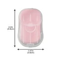 thumbnail image 4 of GlamEssence 50 Pieces Of Disposable Hand Soap Paper And Portable Hand Soap Tablets(Red), 4 of 4