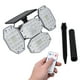 thumbnail image 5 of Lámpara decorativa con energía solar, lámpara de pared solar 164 Lámpara de pared solar para patio al aire libre Luz de pared LED Materiales ecológicos, 5 of 8