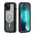 thumbnail image 1 of GANGXUN Waterproof Case for iPhone 14 Plus IP68 (2m/30min), Camera Protection, Magnetic, Clear, 1 of 5