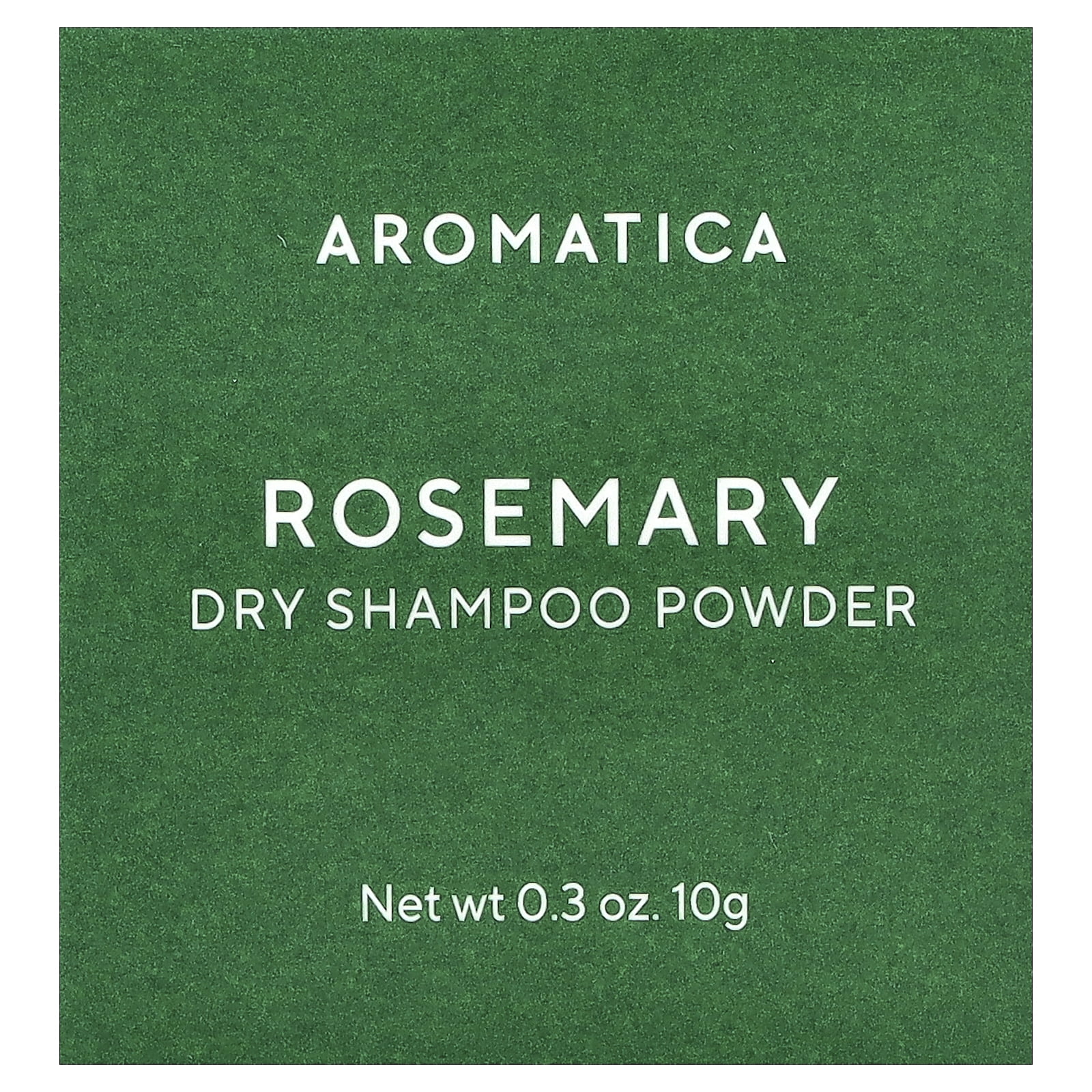 Aromatica Dry Shampoo Powder, Rosemary, 0.3 oz (10 g)