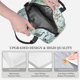 thumbnail image 3 of Easygdp Chinoiserie Floral Palm Tree Caja de Almuerzo para Mujeres y Hombres, Bolsa de Almuerzo Insulada, Bolsas Reutilizables Impermeables para Viajes, Trabajo y Picnics, 3 of 7