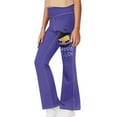 thumbnail image 2 of DISNIMO Blue Halloween Girls Pants Yoga Size 12 Summer Fall Winter Solid Long Flared Leggings for Kids Bell-bottomed Pants Kids Bell Bottoms with 2 Pockets High Waist, 2 of 7