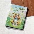 thumbnail image 5 of Cavalier King Charles Spaniel Hello Spring Time Flower Floral Nature Travel Passport Wallet Dog Lover Gifts PU Leather Passport Holder Cover - 02031, 5 of 5
