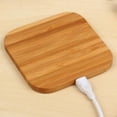 thumbnail image 2 of Qi Wireless Charger Slim Wood Pad Charging Mat for  X 8 8 Plus, 2 of 10