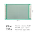 thumbnail image 2 of 9x15cm Double Sided Universal Printed Circuit Board for DIY Soldering 2Pcs, 2 of 3