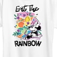 thumbnail image 3 of Disney - Eat the Rainbow Minnie - Women's Short Sleeve Graphic T-Shirt, 3 of 5