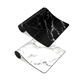 thumbnail image 1 of 2pz Tapete Bar, Escurridor Platos, Tapete Cocina Escurridores Malubero Blanco y Negro, 1 of 5