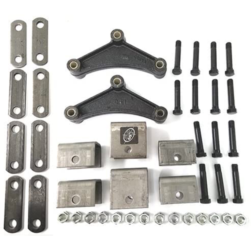 SOUTHWEST WHEEL™ Heavy Duty 3,500 lbs. Tandem Trailer Axle Suspension Kit (Leaf Springs, Hanger & U-Bolt kit)