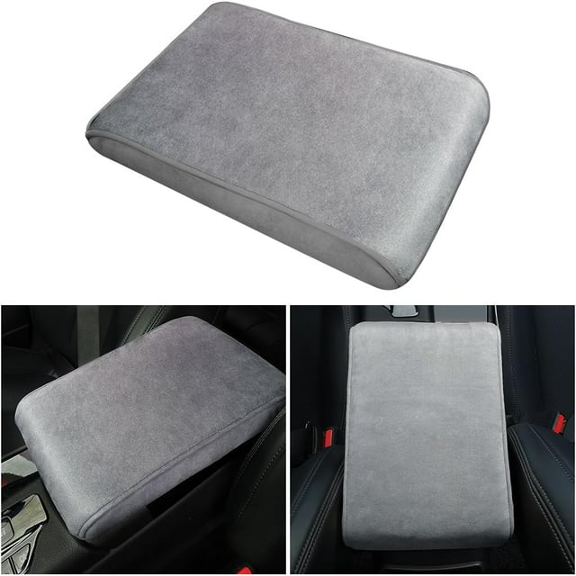 Yazoeia Car Center Console Cover, Waterproof Memory Foam Anti-Scratch Comfort Soft Automotive Armrest Storage Box Cushion Protector, Vehicle Interior Decor Universal for SUV, Truck, CJC912-116224