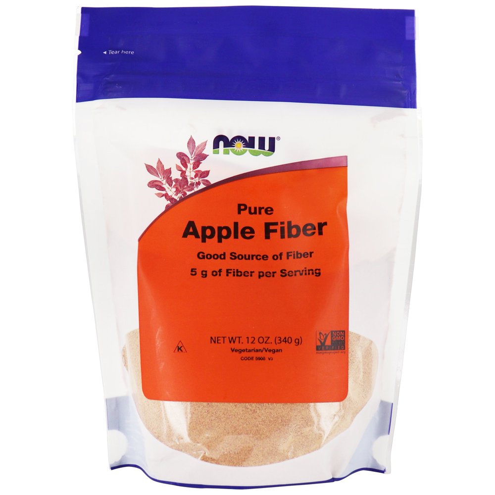 NOW Foods Apple Fiber Powder 12 oz.