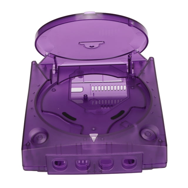 Para SEGA Dreamcast DC caja translúcida consola de videojuegos Retro carcasa de plástico ABS transparente púrpura