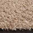 thumbnail image 6 of SAFAVIEH Malibu Marina Confetti Polyester Shag Area Rug, Natural, 5' x 5' Round, 6 of 9