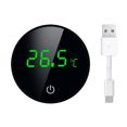 thumbnail image 1 of Graflsoa Rechargeable Wireless Aquarium Thermometer with High Precision 0.1°C Accuracy, Digital LCD Display, External Tank Mounting, -9.9~50°C Measurement Range, and Double-Sided Adhesive for Fish, 1 of 6