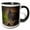 Black/White, variant on 3drose, State Capital in Boise, 11oz Two-tone Green Mug