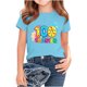 thumbnail image 1 of Blusas y camisas de manga corta con cuello redondo, moda de verano y primavera, para niños, cuello redondo, manga corta, temporada escolar, camiseta estampada, blusa de poliéster para niños, 1 of 5