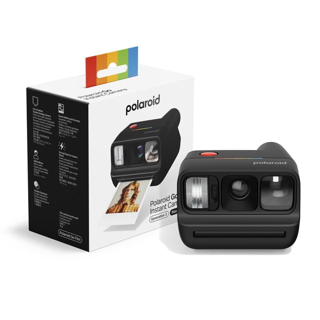 Polaroid Go Instant Camera Generation 3- Black