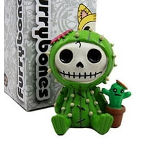 Ebros Furry Bones Desert Cacti The Prickly Cactus Costume Monster Figurine 2.75H