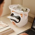 thumbnail image 4 of Multipurpose Tissue Box with Detachable Tray for Tabletop Bathroom White, 4 of 8