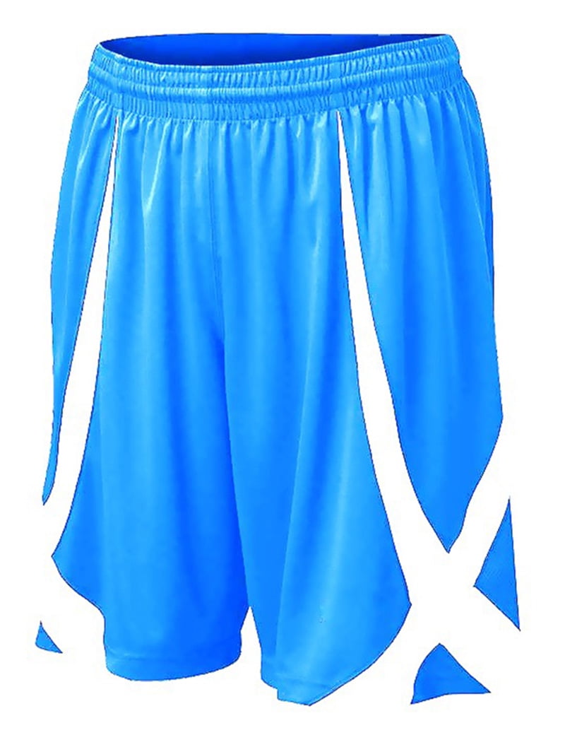 Light blue football shorts Clearance