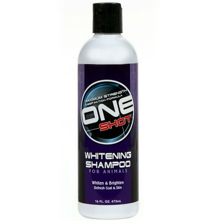 Best Shot One Shot Whitening Shampoo 16oz (Best Shot Deshedding Shampoo)